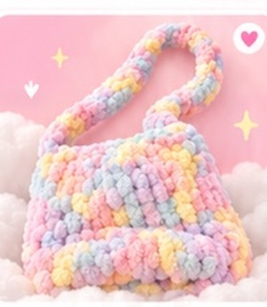 Pastel Cloud Bag